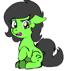 Size: 700x729 | Tagged: artist needed, safe, oc, oc only, oc:filly anon, pony, female, filly, simple background, transparent background