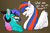 Size: 1526x995 | Tagged: safe, artist:wolfs42, oc, oc only, oc:ocean bird, oc:skky, pegasus, pony, female, flirting, horns, watermark