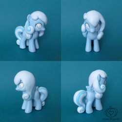 Size: 800x800 | Tagged: safe, artist:amandkyo-su, oc, oc only, oc:snowdrop, pegasus, pony, customized toy, female, filly, irl, photo, solo, toy