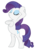 Size: 2400x3200 | Tagged: safe, artist:lcpsycho, rarity, earth pony, pony, unicorn, g4, my little pony: friendship is magic, the return of harmony, belly, bipedal, earth pony rarity, eyes closed, female, high res, hornless unicorn, mare, missing horn, race swap, simple background, solo, transparent background, vector