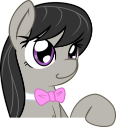 Size: 569x621 | Tagged: safe, artist:haetran, artist:reiduran, octavia melody, earth pony, pony, g4, bust, cute, female, fourth wall, mare, portrait, reaction image, simple background, solo, transparent background, vector