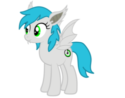 Size: 4278x3367 | Tagged: safe, oc, oc only, oc:sister note, bat pony, pony, vampire fruit bat, base used, simple background, solo, transparent background