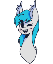 Size: 1000x1200 | Tagged: safe, artist:pawberrykit, oc, oc only, oc:sister note, bat pony, pony, cute, simple background, solo, transparent background