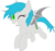 Size: 1712x1620 | Tagged: safe, oc, oc only, oc:sister note, bat pony, pony, simple background, solo, transparent background, vector
