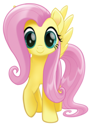 Size: 3491x4719 | Tagged: safe, fluttershy, g4, my little pony: the movie, absurd resolution, cute, female, shyabetes, simple background, solo, transparent background, vector