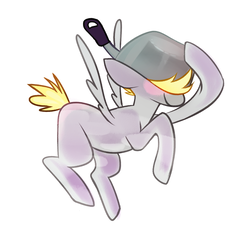Size: 1000x932 | Tagged: artist needed, source needed, safe, derpy hooves, pegasus, pony, g4, derpy soldier, parody, simple background, soldier, soldier (tf2), team fortress 2, white background