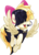 Size: 2212x3047 | Tagged: safe, songbird serenade, pegasus, pony, g4, my little pony: the movie, female, headworn microphone, high res, mare, microphone, sia (singer), simple background, solo, transparent background, vector