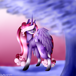 Size: 1500x1500 | Tagged: safe, artist:purediamond360, oc, oc only, oc:meadow, alicorn, pony, female, mare, solo