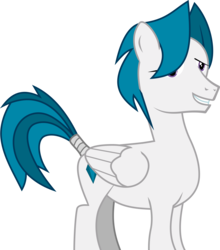 Size: 4030x4584 | Tagged: safe, artist:frownfactory, oc, oc only, oc:stratagem, pegasus, pony, .svg available, absurd resolution, blue hair, blue mane, blue tail, male, purple eyes, simple background, solo, stallion, svg, transparent background, vector, wings