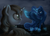 Size: 2100x1500 | Tagged: safe, artist:wourdeluck, oc, oc only, oc:littlepip, alicorn, pony, unicorn, fallout equestria, artificial alicorn, blue alicorn (fo:e), clothes, duo, fanfic, fanfic art, female, glowing horn, horn, jumpsuit, magic, magic aura, mare, open mouth, pipbuck, vault suit, wings