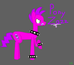 Size: 900x788 | Tagged: safe, artist:shellyshuppet, pony, ponified, solo, sonic the hedgehog (series), zazz
