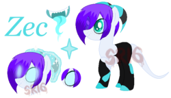 Size: 697x398 | Tagged: safe, artist:selenaede, artist:superrosey16, pony, base used, ponified, solo, sonic the hedgehog (series), zor