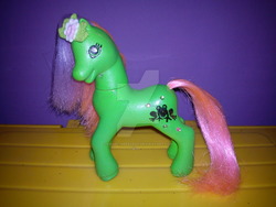 Size: 1024x768 | Tagged: safe, artist:angel99percent, oc, pony, g2, customized toy, irl, photo, solo, toy, watermark