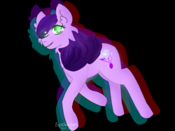 Size: 2048x1536 | Tagged: safe, oc, oc only, oc:violet moon, earth pony, pony, art, female, mare, purple, solo, tyler is drawing