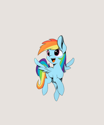 Size: 923x1113 | Tagged: safe, artist:chrispowa, rainbow dash, pony, g4, atg 2017, cute, dashabetes, female, happy, newbie artist training grounds, simple background, solo