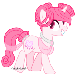 Size: 787x787 | Tagged: safe, artist:cindystarlight, oc, oc only, oc:pink crystal heart, pony, unicorn, base used, female, mare, simple background, solo, transparent background