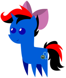 Size: 1855x2193 | Tagged: safe, artist:lostinthetrees, oc, oc only, oc:starlight, pony, unicorn, bow, colt, hair bow, male, pointy ponies, simple background, solo, transparent background, vector