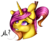 Size: 847x701 | Tagged: safe, artist:symphstudio, oc, oc only, oc:katana bloom, pony, unicorn, bust, female, mare, portrait, simple background, solo, transparent background