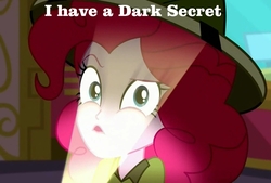 Size: 1275x864 | Tagged: safe, screencap, pinkie pie, equestria girls, g4, my little pony equestria girls: summertime shorts, the canterlot movie club, lamp, making faces with a flashlight