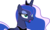 Size: 6396x3837 | Tagged: safe, artist:ponponvector, princess luna, alicorn, pony, a royal problem, g4, absurd resolution, female, jewelry, luna is not amused, regalia, sarcasm, simple background, solo, transparent background, unamused, vector