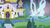 Size: 1920x1080 | Tagged: safe, edit, crocodile, pony, bad edit, canterlot, canterlot castle