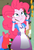 Size: 737x1080 | Tagged: safe, screencap, apple bloom, pinkie pie, equestria girls, g4, my little pony equestria girls: summertime shorts, the art of friendship, background human, cropped, lip bite