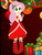 Size: 1536x2048 | Tagged: artist needed, safe, fluttershy, equestria girls, g4, bells, berry, boots, candy, candy cane, christmas, christmas presents, christmas tree, clothes, cute, dress, female, food, holiday, ornaments, shoes, solo, tree