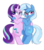 Size: 1600x1800 | Tagged: safe, artist:notenoughapples, starlight glimmer, trixie, pony, unicorn, g4, belly button, bipedal, cute, diatrixes, female, glimmerbetes, holding hooves, lesbian, raspberry, ship:startrix, shipping, simple background, tongue out, transparent background