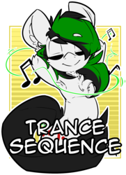 Size: 1589x2196 | Tagged: safe, artist:bbsartboutique, oc, oc only, oc:trance sequence, pony, arm behind head, armpits, biologically justified underarm fluff, chest fluff, dancing, music notes, simple background, transparent background