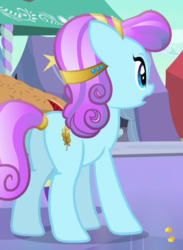 Size: 457x623 | Tagged: safe, screencap, sapphire joy, pony, g4, the crystal empire, butt, cropped, female, plot, solo