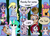 Size: 1400x1000 | Tagged: safe, artist:outofworkderpy, bon bon, derpy hooves, dinky hooves, sweetie drops, oc, oc:askthescootattorny, oc:celestia-stuff, oc:chain reaction, oc:flare flash, oc:hot fudge, oc:inquisitive colt, oc:kallisti, oc:longhaul, oc:sailor magic, oc:violet blossom, earth pony, pegasus, pony, unicorn, zebra, comic:a derpy magic show, g4, celestia-stuff, comic, female, filly, funny, long neck, male, mare, mother and daughter, outofworkderpy, sailor moon (series), stallion, sweat, sweatdrop, sweatdrops, tumblr, tumblr comic, zebra oc