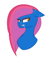 Size: 1120x1363 | Tagged: safe, artist:despotshy, oc, oc only, oc:ivony sunset, pony, bust, female, floppy ears, mare, portrait, simple background, solo, transparent background
