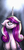 Size: 578x1200 | Tagged: safe, artist:not-ordinary-pony, princess cadance, alicorn, pony, g4, female, hair over one eye, looking up, makeup, mare, running makeup, sad, solo