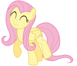 Size: 4000x3440 | Tagged: safe, artist:s.guri, fluttershy, pony, fame and misfortune, g4, .svg available, cute, shyabetes, simple background, transparent background, vector