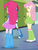 Size: 1536x2048 | Tagged: safe, screencap, fluttershy, pinkie pie, rainbow dash, equestria girls, g4, my little pony equestria girls: friendship games, boots, cute, eyes closed, female, shoes