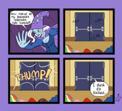 Size: 5575x5033 | Tagged: safe, artist:oneovertwo, trixie, comic:lavender lace enemy of cloudy kicks, equestria girls, g4, absurd resolution, comic