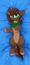 Size: 1024x2168 | Tagged: safe, artist:little-sketches, oc, oc only, oc:rottali, earth pony, pony, body pillow, body pillow design, commission, heterochromia, looking at you, male, solo, stallion