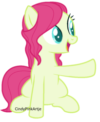 Size: 664x810 | Tagged: safe, artist:cindystarlight, oc, oc only, earth pony, pony, female, mare, simple background, sitting, solo, transparent background