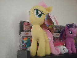 Size: 2592x1944 | Tagged: safe, fluttershy, rainbow dash, twilight sparkle, unicorn, equestria girls, g4, five nights at freddy's, irl, photo, plushie, pop vinyl, suicide squad