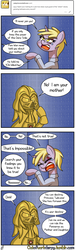 Size: 640x2125 | Tagged: safe, artist:outofworkderpy, derpy hooves, dinky hooves, pegasus, pony, unicorn, g4, comic, darth vader, female, funny, luke skywalker, mare, muffin button, outofworkderpy, parody, star wars, tumblr, tumblr comic