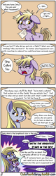 Size: 1280x4000 | Tagged: safe, artist:outofworkderpy, derpy hooves, dinky hooves, pegasus, pony, unicorn, comic:family matters, g4, bandaid, bandaid on nose, comic, duo, duo female, equestria's best mother, female, filly, hug, implied autism, mare, messy mane, mother and daughter, mouth hold, outofworkderpy, stars, sweat, sweatdrop, tumblr, tumblr comic