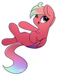 Size: 1875x2500 | Tagged: safe, artist:mindlesssketching, oc, oc only, oc:sour spectrum, pegasus, pony, female, happy, mare, simple background, solo, transparent background