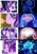 Size: 600x848 | Tagged: safe, starlight glimmer, twilight sparkle, alicorn, pony, unicorn, g4, boop, brain, cute, expanding brain, exploitable, exploitable meme, female, finger, glimmerbetes, glimmerposting, mare, meme, noseboop, self-boop, twilight sparkle (alicorn)