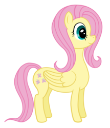 Size: 4753x5538 | Tagged: safe, artist:mfg637, fluttershy, pony, g4, absurd resolution, female, simple background, solo, transparent background, vector