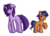 Size: 1024x747 | Tagged: safe, artist:suziouwabami, oc, oc only, pony, unicorn, female, filly, next generation, offspring, parent:flash sentry, parent:twilight sparkle, parents:flashlight, siblings