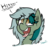 Size: 3060x3060 | Tagged: safe, artist:fakskis, oc, oc only, oc:nisha, bat pony, pony, fangs, high res, hissing, solo