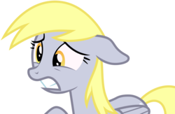 Size: 4590x3000 | Tagged: safe, artist:uponia, derpy hooves, pegasus, pony, g4, triple threat, .svg available, female, floppy ears, mare, simple background, solo, transparent background, vector