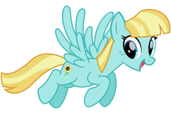 Size: 3000x2000 | Tagged: safe, artist:cheezedoodle96, helia, pegasus, pony, g4, .svg available, background pony, female, flying, happy, high res, looking at you, mare, open mouth, simple background, smiling, solo, spread wings, svg, transparent background, vector, wings