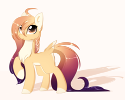 Size: 1024x823 | Tagged: safe, artist:php146, oc, oc only, oc:hoshi, earth pony, pony, female, mare, raised hoof, solo, tail feathers