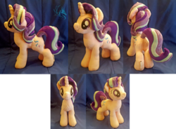 Size: 1043x766 | Tagged: safe, artist:fire-topaz, starlight glimmer, pony, unicorn, g4, irl, photo, plushie, solo